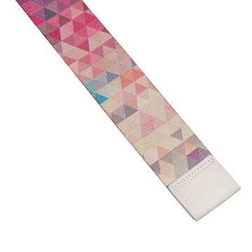 Luxurious Extra Long Yoga Strap | Eco Printed | Yoga Design Lab
