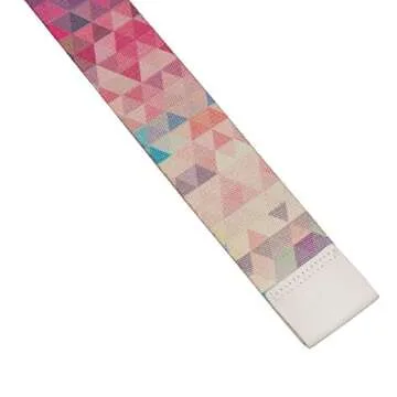 Luxurious Extra Long Yoga Strap | Eco Printed | Yoga Design Lab