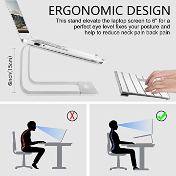 Urmust Laptop Stand - Ergonomic Riser for Any Laptop