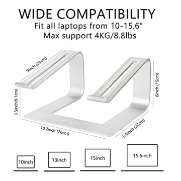 Urmust Laptop Stand - Ergonomic Riser for Any Laptop