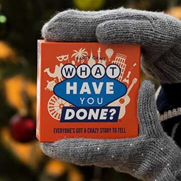 Hygge Games What Have You Done? | Get to Know Your Family and Friends Even Better | Hygge Board Games | Card Games for Adults and Teens | Party Games | Ages 17+ | Red Blue, 5.7 x 5.7 x 1.8 inches