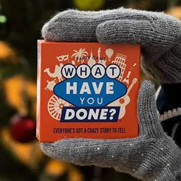 Hygge Games What Have You Done? | Get to Know Your Family and Friends Even Better | Hygge Board Games | Card Games for Adults and Teens | Party Games | Ages 17+ | Red Blue, 5.7 x 5.7 x 1.8 inches