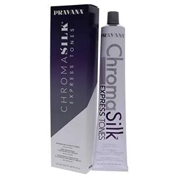 Shine with Pravana ChromaSilk Rose Gold Hair Color 3.04 Fl Oz