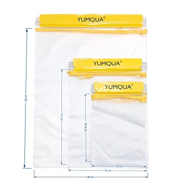 YUMQUA Waterproof Clear Bags for Outdoor Adventures