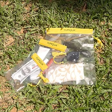 YUMQUA Waterproof Clear Bags for Outdoor Adventures