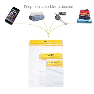 YUMQUA Waterproof Clear Bags for Outdoor Adventures