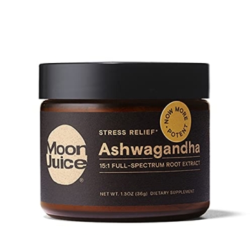 Organic Ashwagandha KSM 66 Root Powder - Natural Stress Relief & Mood Enhancer