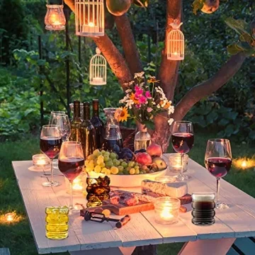 Peyan Ripple Glass Cups Set of 2 Vintage Glassware 10 Oz