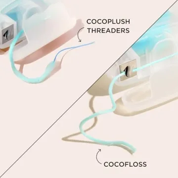 CocoFloss CocoPlush Dental Floss for Implants and Braces