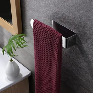 Taozun Hand Towel Holder Stylish Adhesive Towel Bar