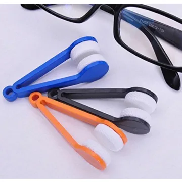 Economical 12 pcs Mini Eyeglass Cleaner for Smudge-Free Vision