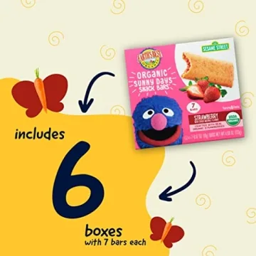 Earth's Best Organic Sunny Days Snack Bars for Toddlers