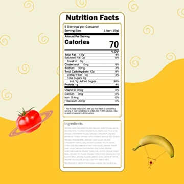 Earth's Best Organic Sunny Days Snack Bars for Toddlers