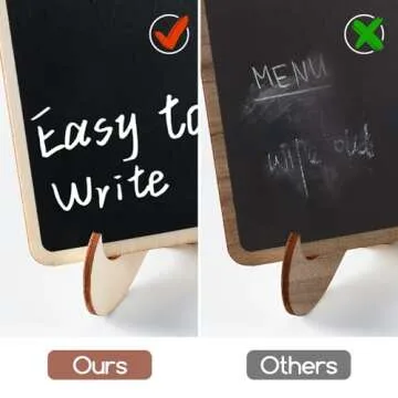 30 Mini Chalkboard Signs - Perfect for Weddings & Events