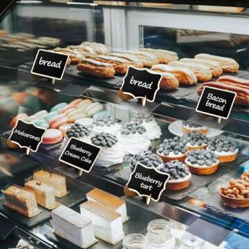 30 Mini Chalkboard Signs - Perfect for Weddings & Events