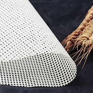 GUCUJI 10 Inch Silicone Bamboo Steamer Liners - Non-Stick, Reusable Steamer Mesh Mats for Steamed Buns, Dumplings, veggies, Dim Sum, Momo, Rice, and fish - Food Grade BPA Free (4Pcs)