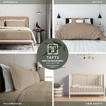 Tafts California King Bamboo Sheets, Ultra Soft & Eco-Friendly