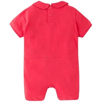 Vibrant Baby Boy Car Racer Romper for Birthdays and More