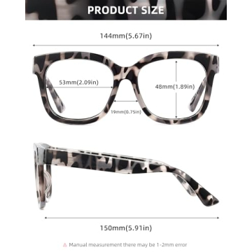 JIM HALO Blue Light Blocking Glasses Women Eye Strain Relief