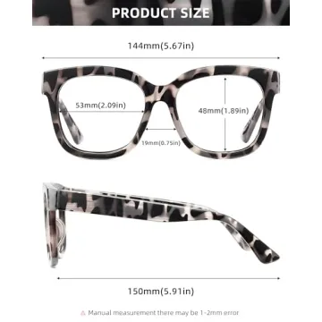 JIM HALO Blue Light Blocking Glasses Women Eye Strain Relief