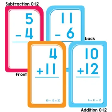 School Zone Math 1-2 Flash Cards for Kids - Fun Learning