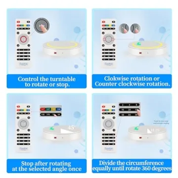 ComXim 360 Photography Turntable for Showcase & Display