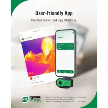 HSFTOOLS Finder S1 Thermal Camera for Android - Infrared Imaging