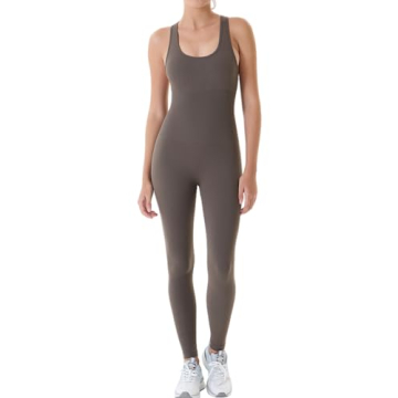 AUROLA Power Workout Jumpsuit Seamless Gym Outfit