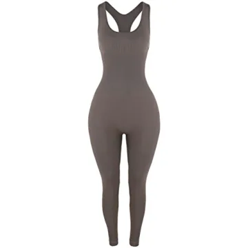 AUROLA Power Workout Jumpsuit Seamless Gym Outfit