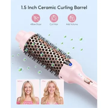 Wavytalk Thermal Brush for Effortless Blowout & Shiny Hair