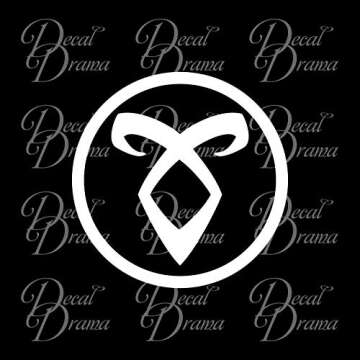 Angelic Power Rune SMALL Vinyl Decal