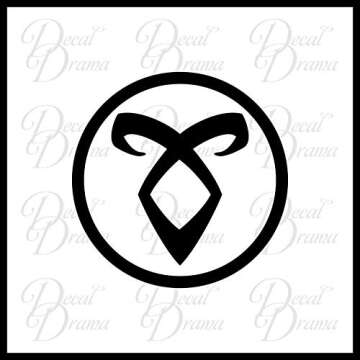 Angelic Power Rune SMALL Vinyl Decal