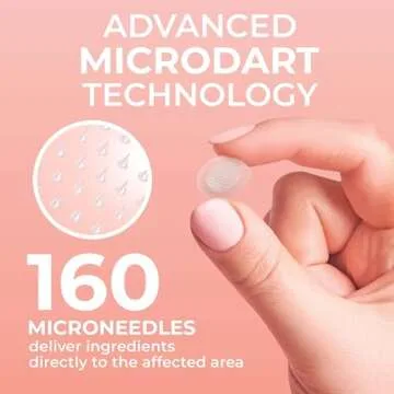 PatchRX Micro Needle Pimple Patch (18 Pack) - Hydrocolloid Micropoint Pimple Patch For Acne & Cystic Pimples, Eliminate Pimples Overnight, Microdart Pimple Patch, Micro Dart Pimple Patches