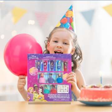 Disney Princess Makeup Set for Girls - 11 Pcs Fun Kit