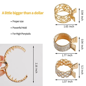 Chic FRDTLUTHW Medium Hair Claw Clips for Elegant Styles