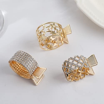 Chic FRDTLUTHW Medium Hair Claw Clips for Elegant Styles