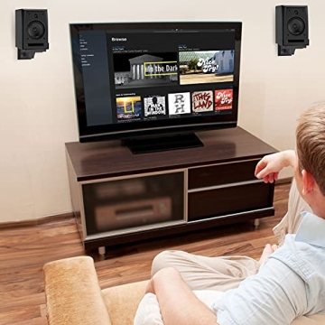 WALI Speaker Wall Mounts for Surround Sound, 55 lbs