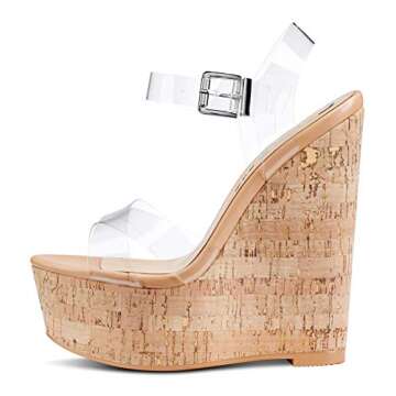 Castamere Wedge Heel Sandals - Elevate Your Style