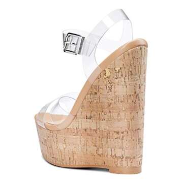 Castamere Wedge Heel Sandals - Elevate Your Style