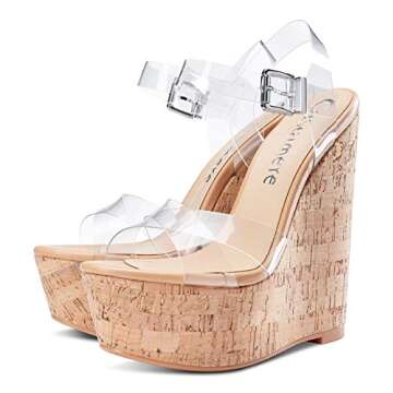 Castamere Wedge Heel Sandals - Elevate Your Style