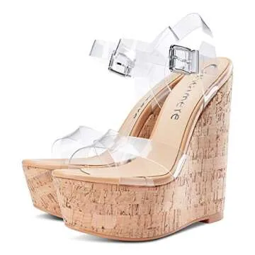Castamere Wedge Heel Sandals - Elevate Your Style