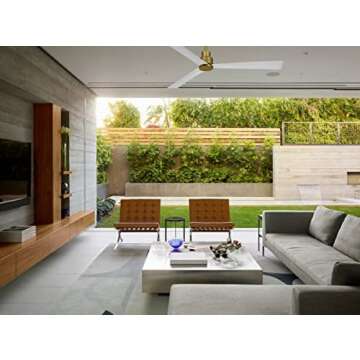 Minka-Aire Simple 52 Inch Ceiling Fan with Remote Control