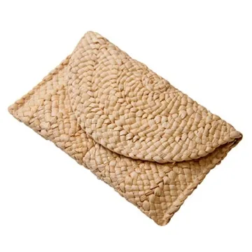Freie Liebe Women's Straw Clutch Purse – Chic Summer Beach Bag