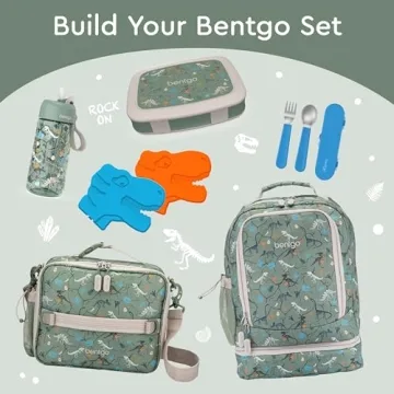Bentgo Kids Prints Leak-Proof, 5-Compartment Lunch Box