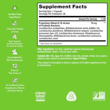 HUM Gut Instinct Probiotics - Digestive Health Essentials