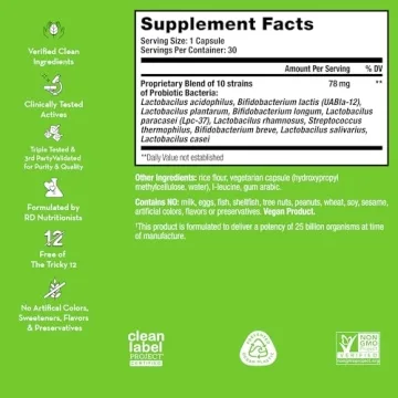 HUM Gut Instinct Probiotics - Digestive Health Essentials