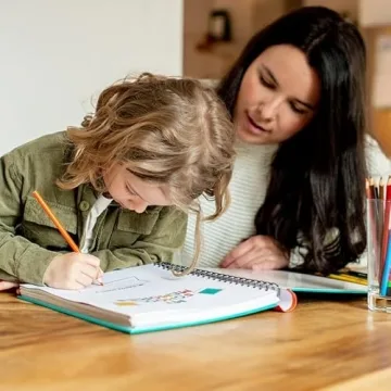 POMANGO School Memory Book - Keepsake Album from Pre-K to Grade 12