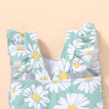 Charming Ruffle Swimsuit for Baby Girls, Perfect Fit
