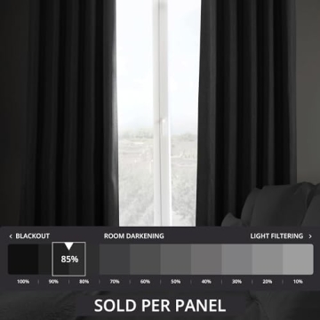 Elegant Blackout Curtains for Home Decor - 96 Inch Panels