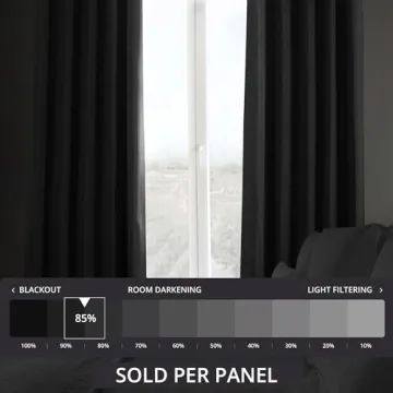 Elegant Blackout Curtains for Home Decor - 96 Inch Panels